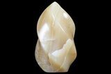 4.5" Brown Calcite Flame - #74642-1